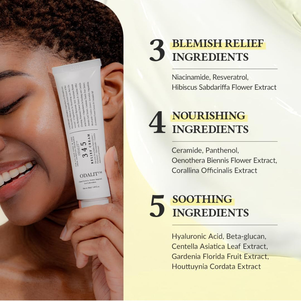 345 Relief Cream - Regenerierende Gesichtscreme - 50ml