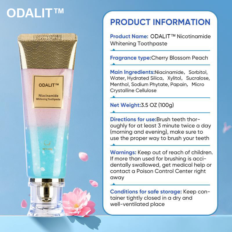 ODALIT™ Niacinamide Whitening Toothpaste-max