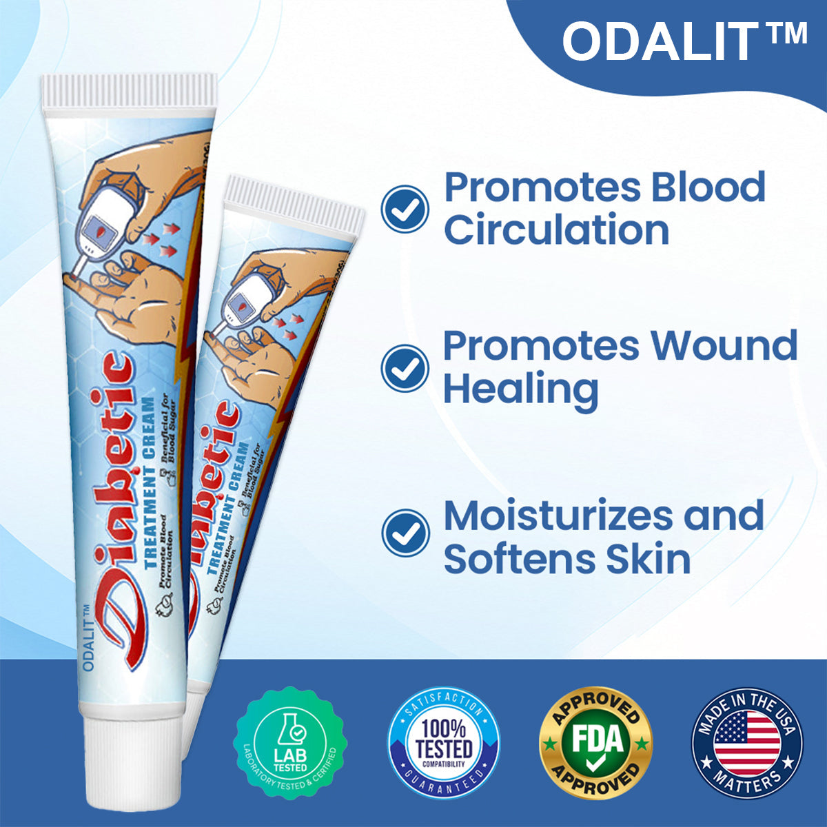 ⏰Limited Stock🔥Flash Sale 60% OFF🔥ODALIT™ VitaGluco Diabetes Treatment Cream