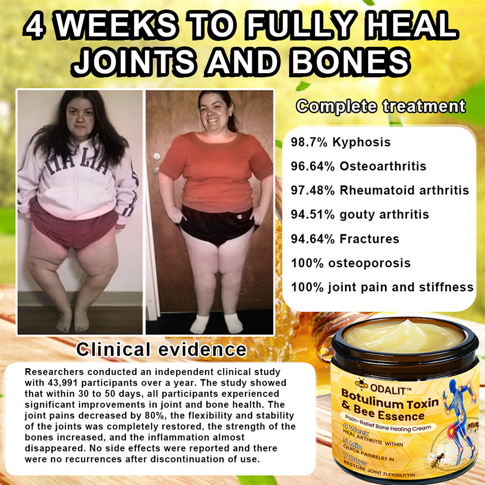 ODALIT™ Botulinum Toxin & Bee Essence Pain-Relief Bone Healing Cream